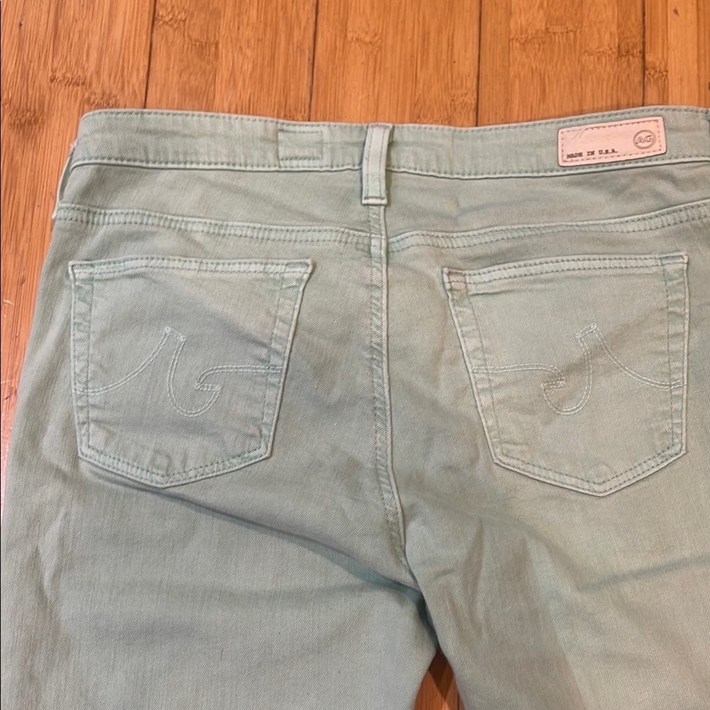 Adriano Goldschmied (AG) "The Stevie Ankle" Slim Straight Leg Pants 29R - Picture 7 of 11